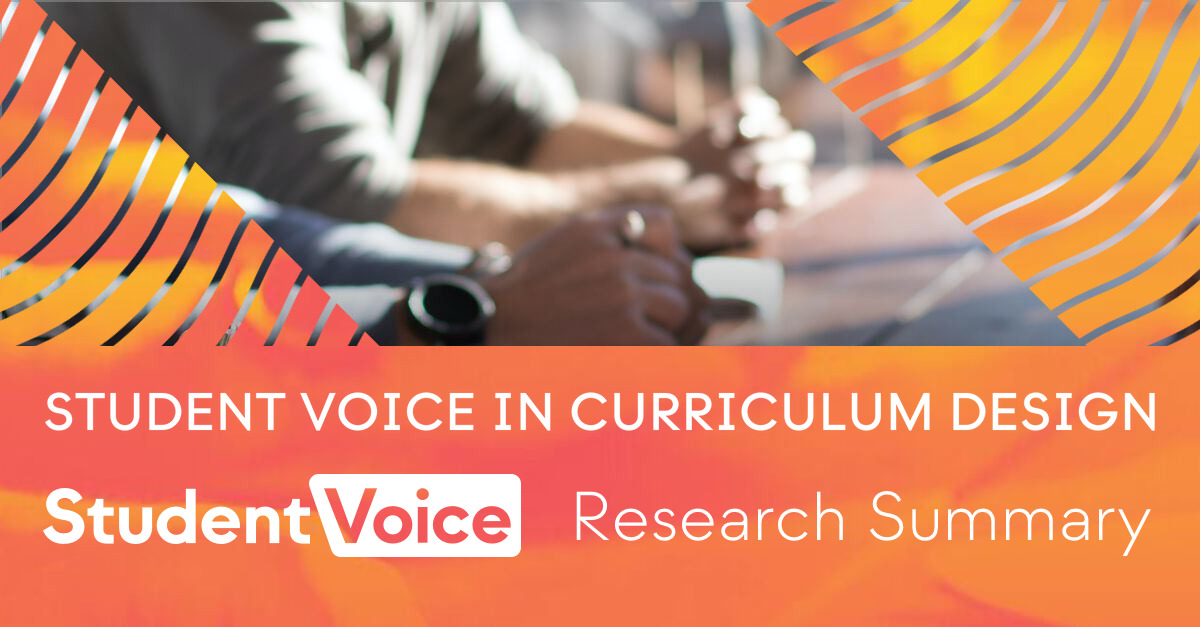 The important role of student voice in curriculum design | Student Voice AI