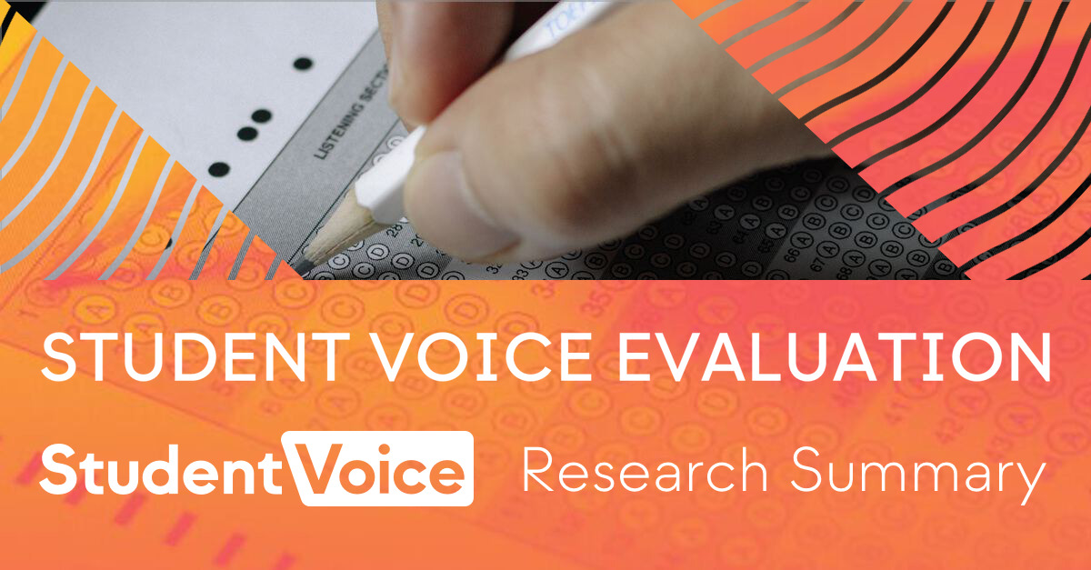 How can the success of a student voice initiatives be evaluated ...