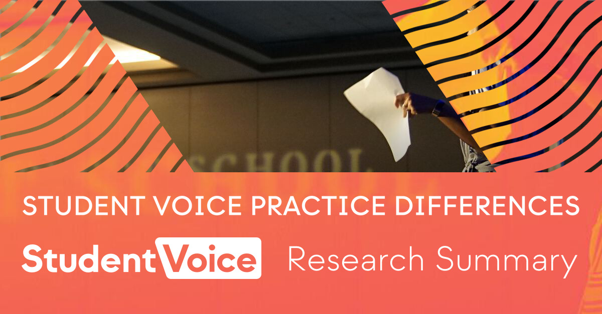 The importance of distinguishing student voice practices | Student Voice AI