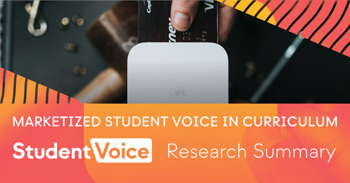 Student voice in the context of marketized higher education | Student ...