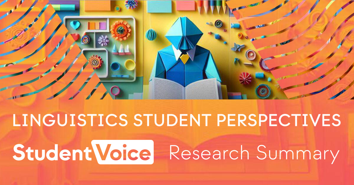 Linguistics students review their courses and suggest improvements ...