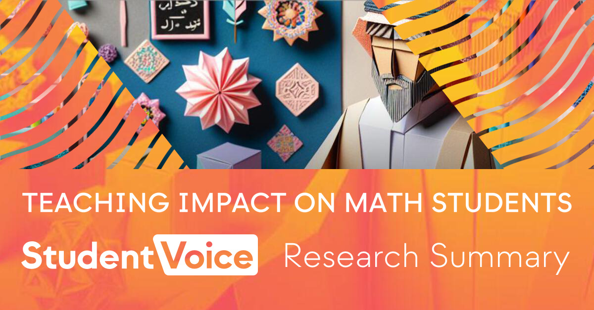 How do teaching methods affect UK mathematics students? | Student Voice AI