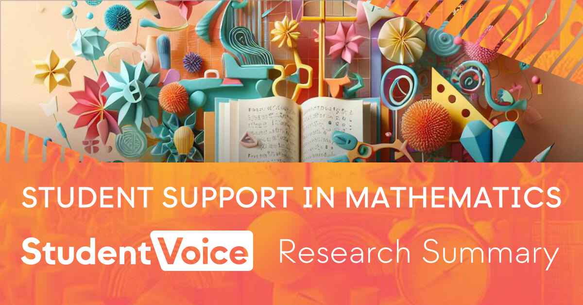 Is student support in mathematics courses working? | Student Voice AI