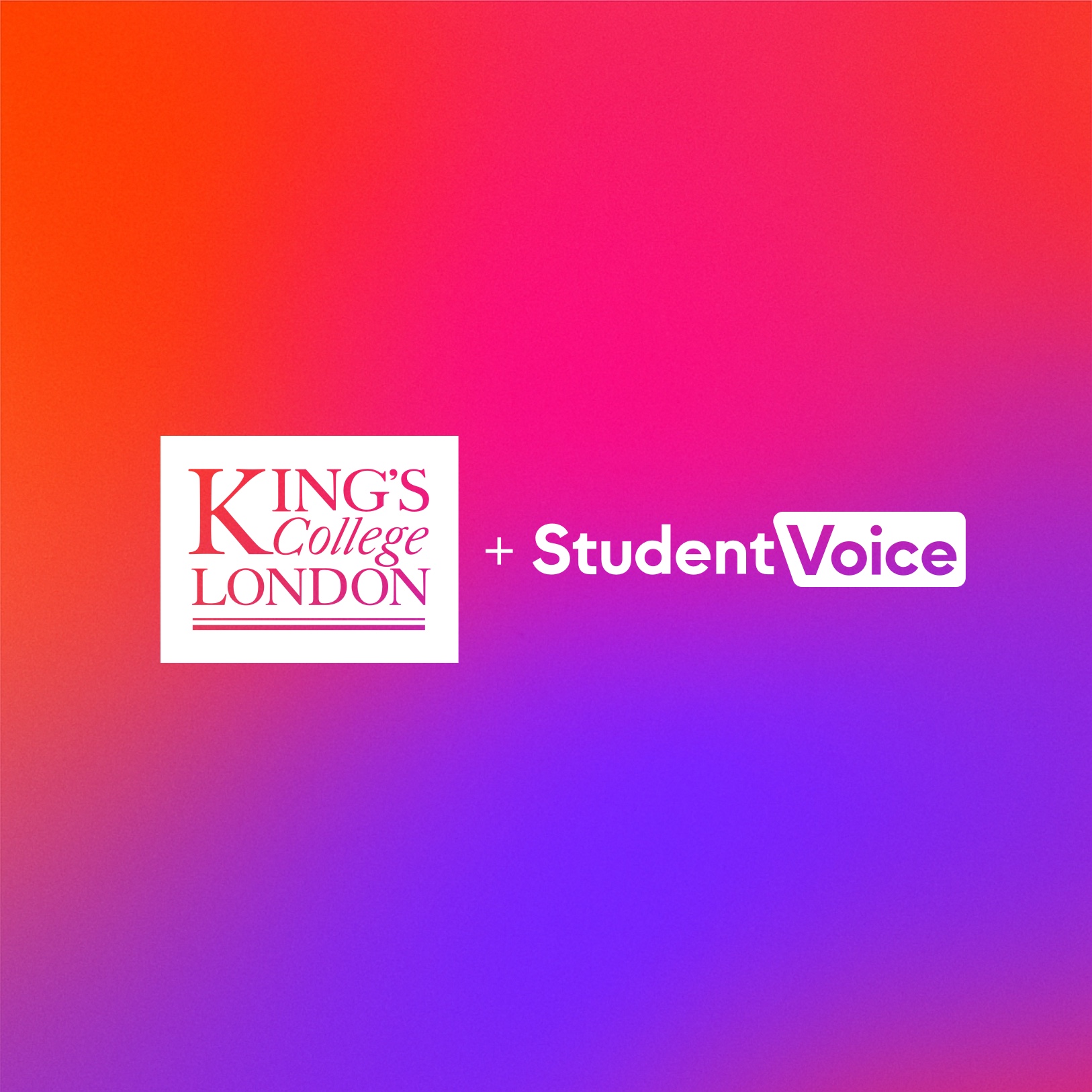 King's College London + Student Voice AI