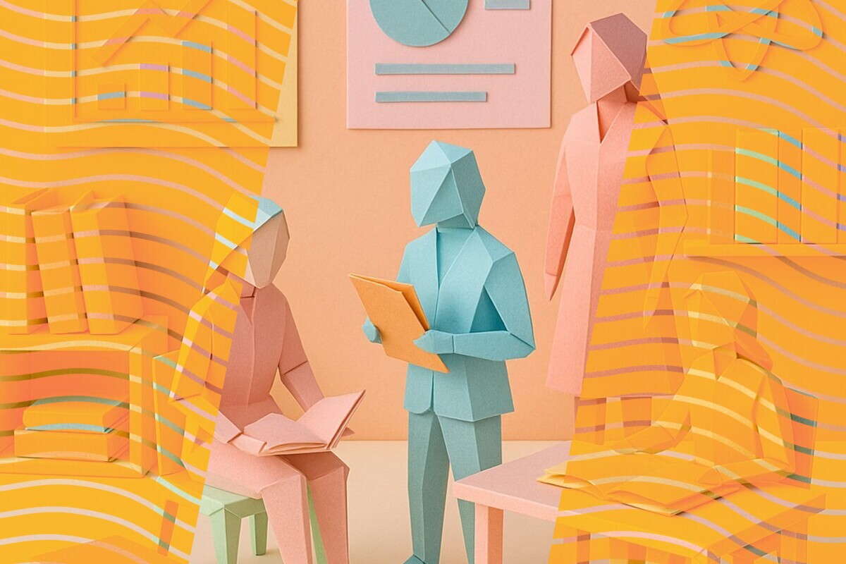 Illustration for a paper review on tracking belonging over time for first-generation students in higher education