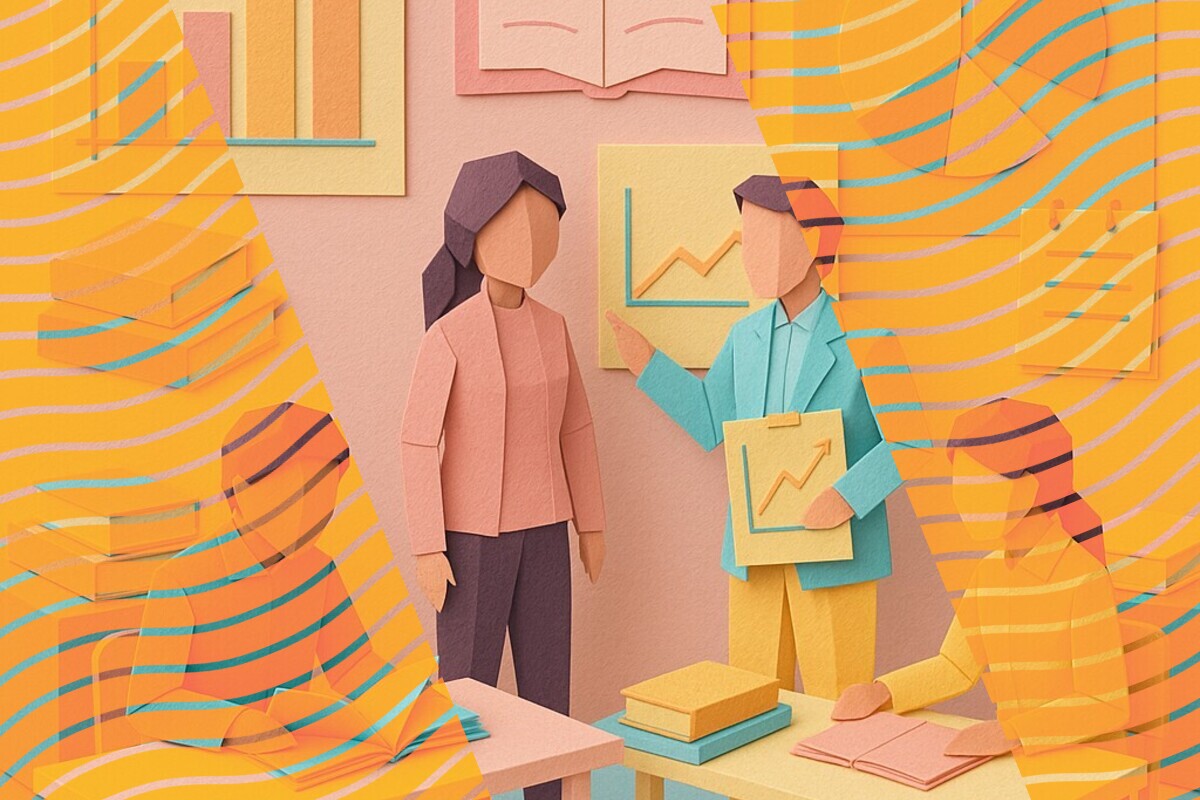 Abstract illustration representing high-impact educational practice, disadvantage, and student resilience in higher education