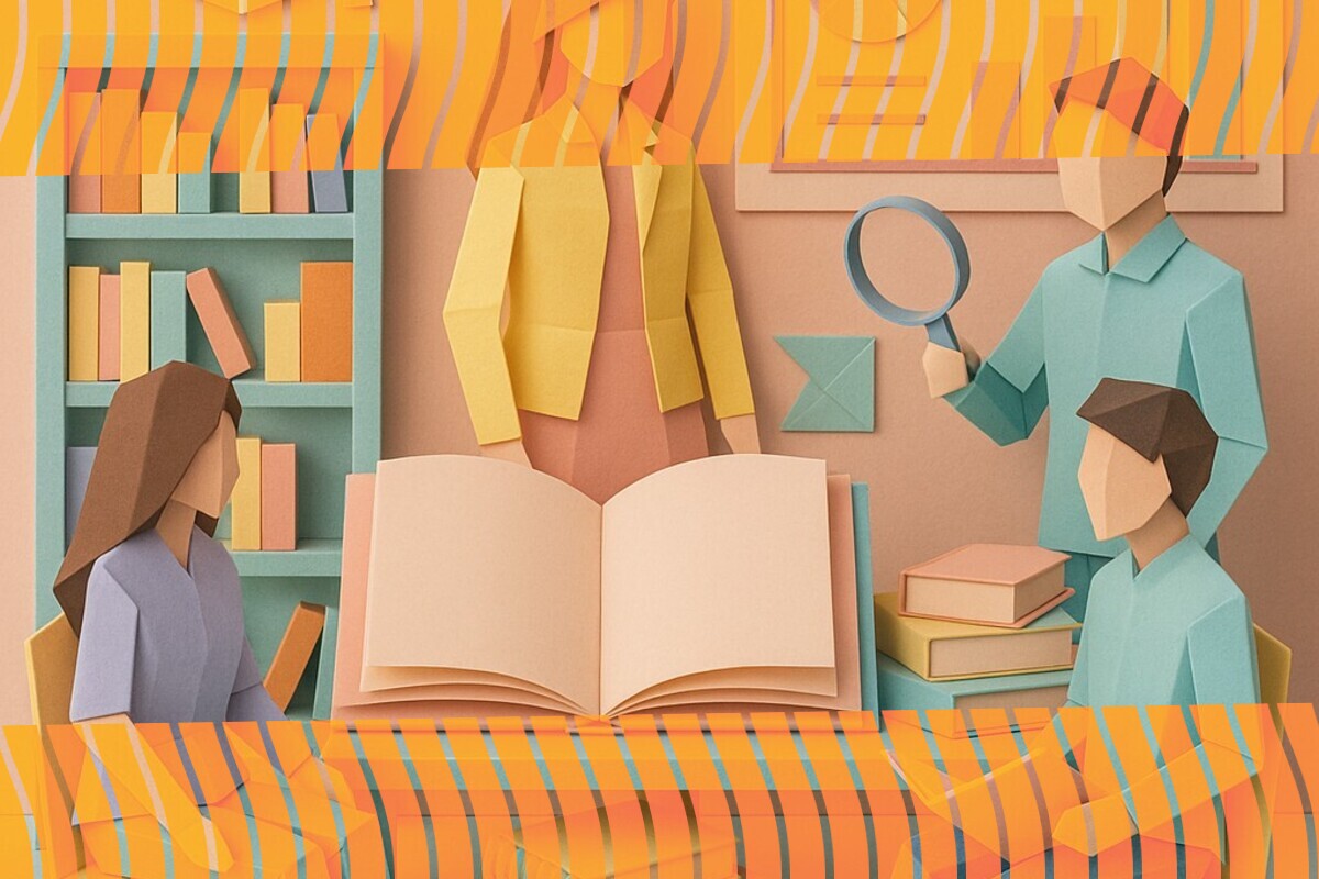 Abstract illustration representing students defining belonging across social, academic, and institutional dimensions in higher education
