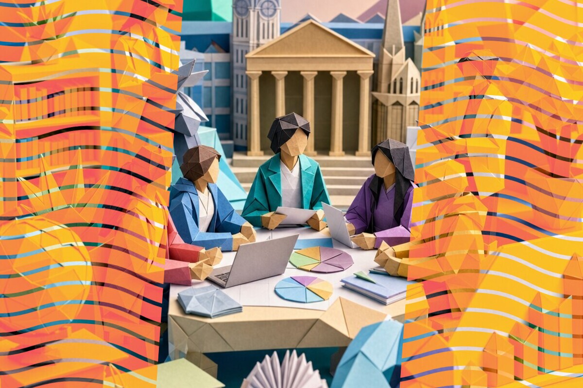 University students weighing travel costs, teaching quality, and whether to attend an in-person class