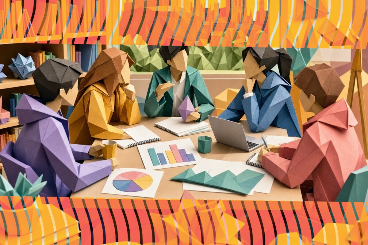 Illustration of temporary accommodation, study space and connection to university