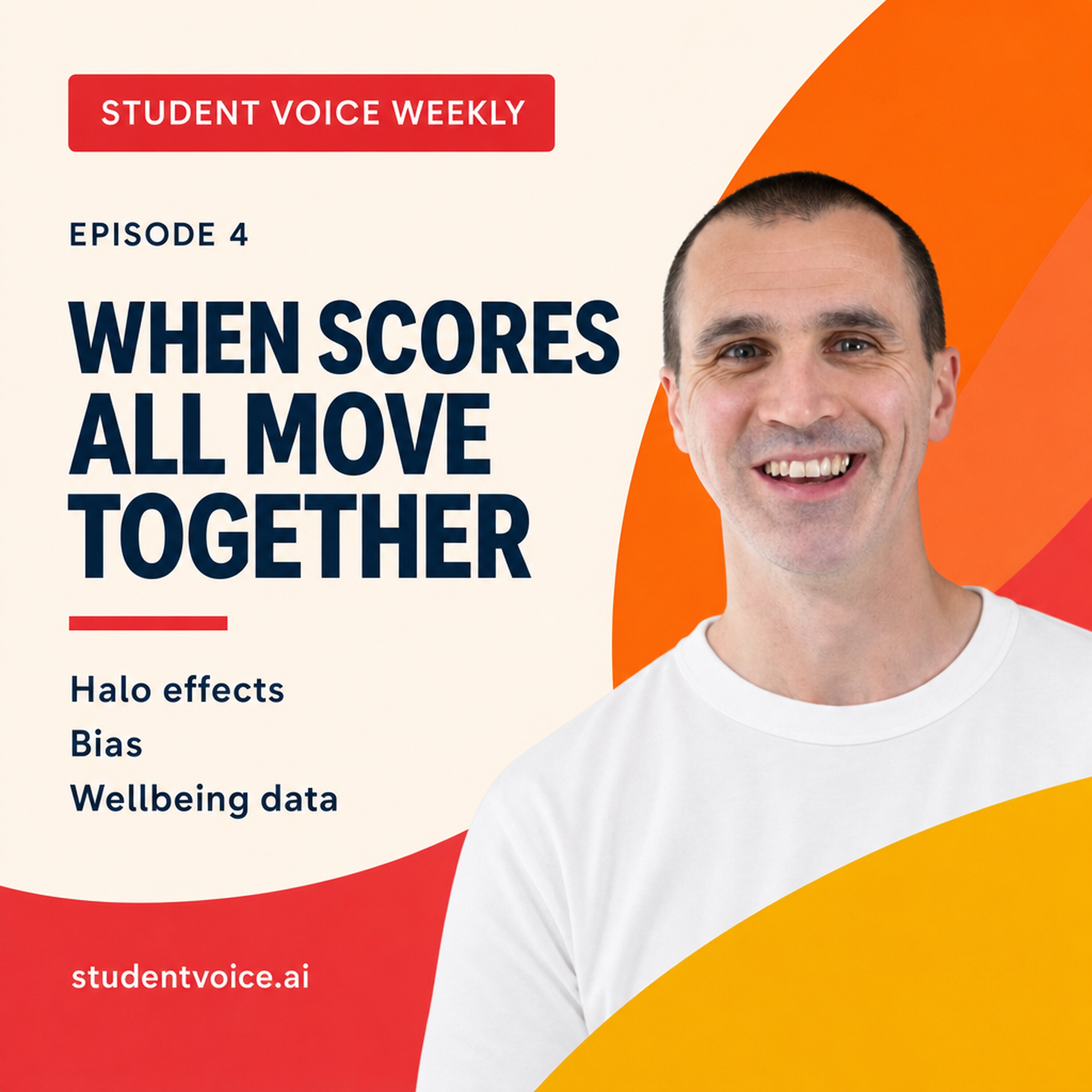 Student Voice Weekly episode 4 artwork with Dr Stuart Grey