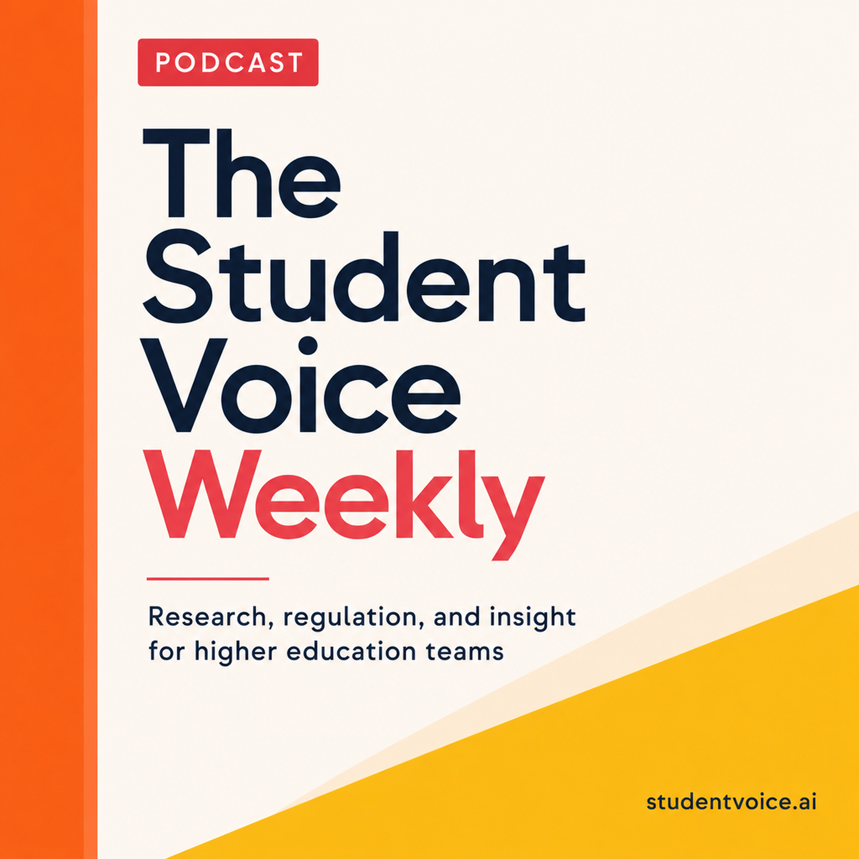 The Student Voice Weekly podcast artwork