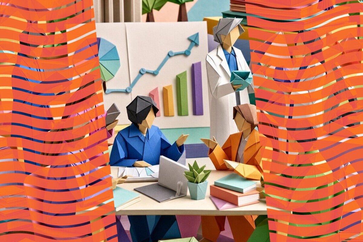Degree apprentice balancing university study and workplace responsibilities while giving student feedback